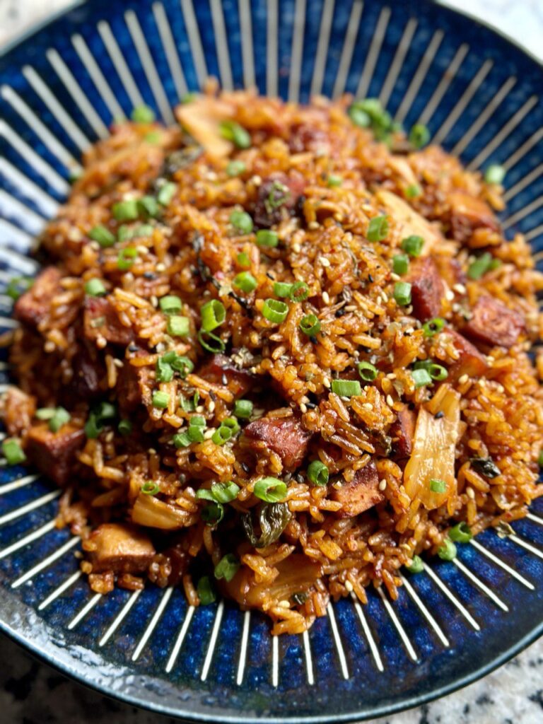 Spicy Kimchi Fried Rice (10-min)