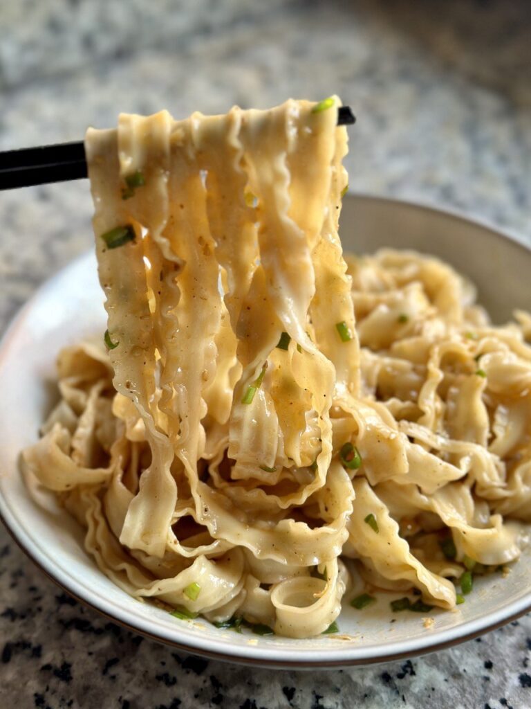 10-min Ginger Scallion Noodles