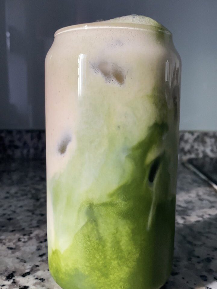 Pumpkin Spice Cold Foam Matcha