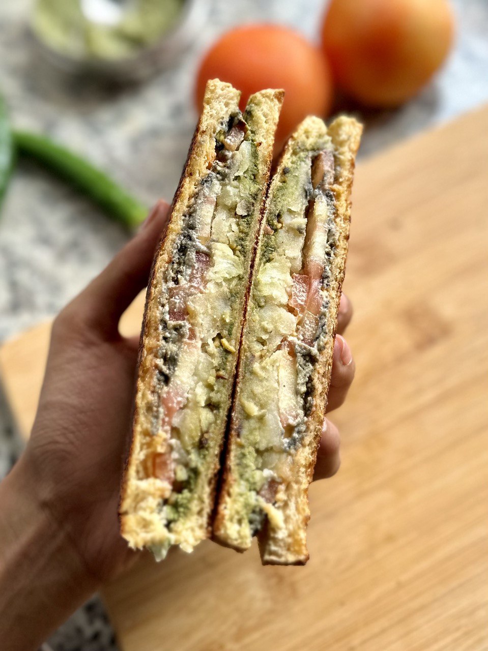 Vegan Bombay Sandwich