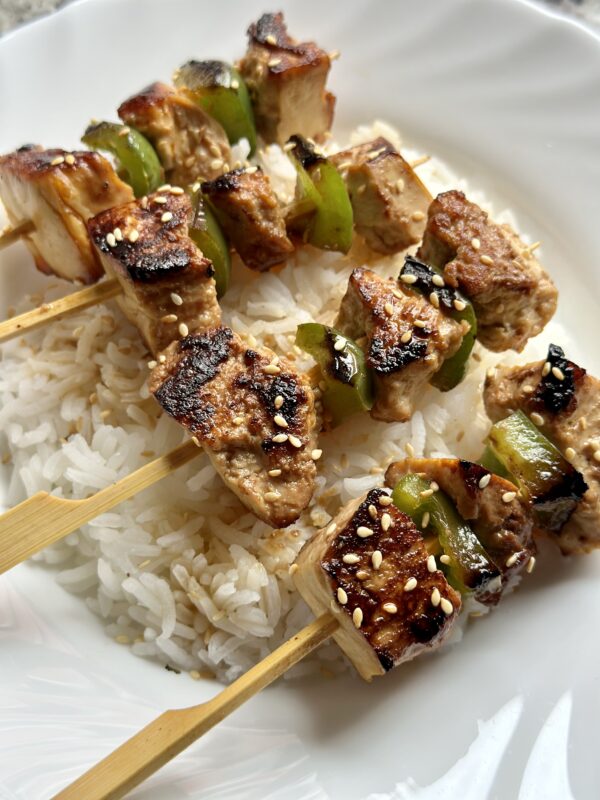 Vegan Yakitori (Japanese Grilled Skewers)