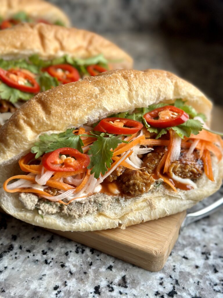 Best Vegan Banh Mi Sandwich