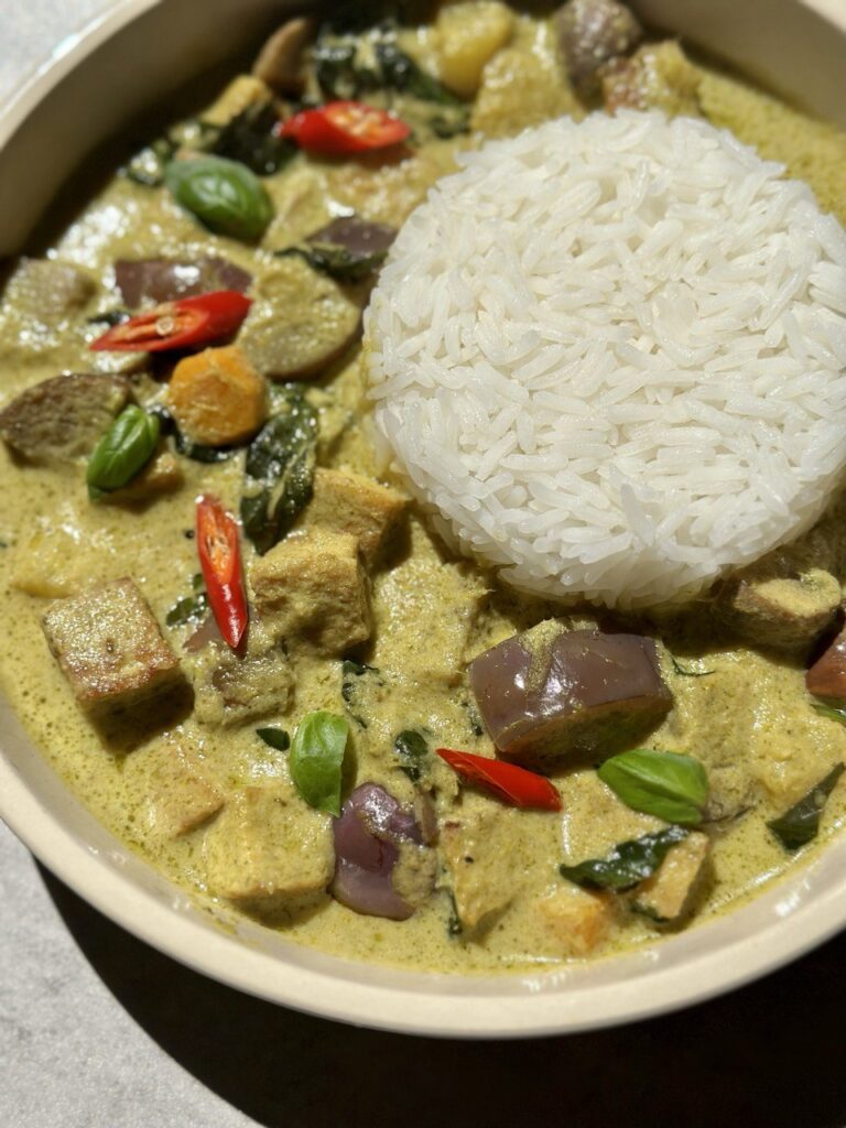 Authentic Thai Vegan Green Curry