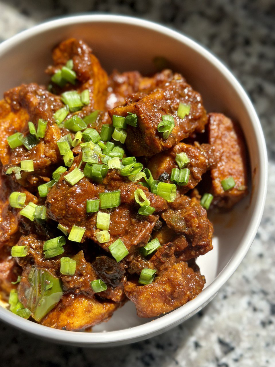 Black Pepper Chettinaad Tofu