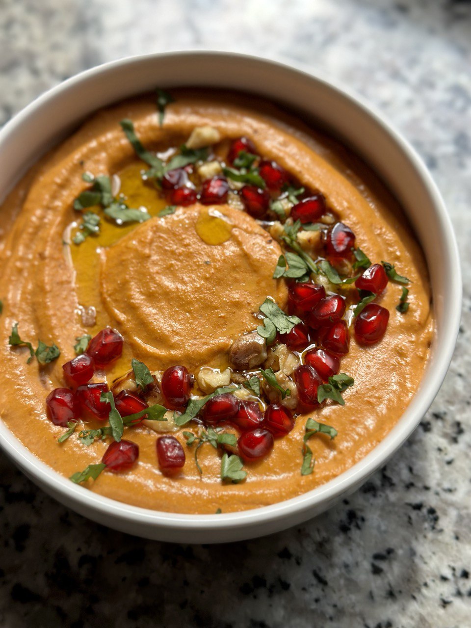 Muhammara (Roasted Red Pepper Dip)