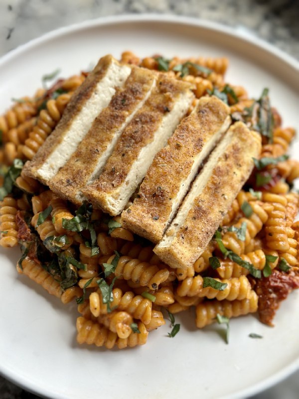 Marry Me Pasta with Crispy Tofu