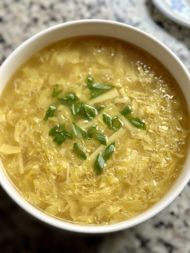 15-min Vegan Egg Drop Soup