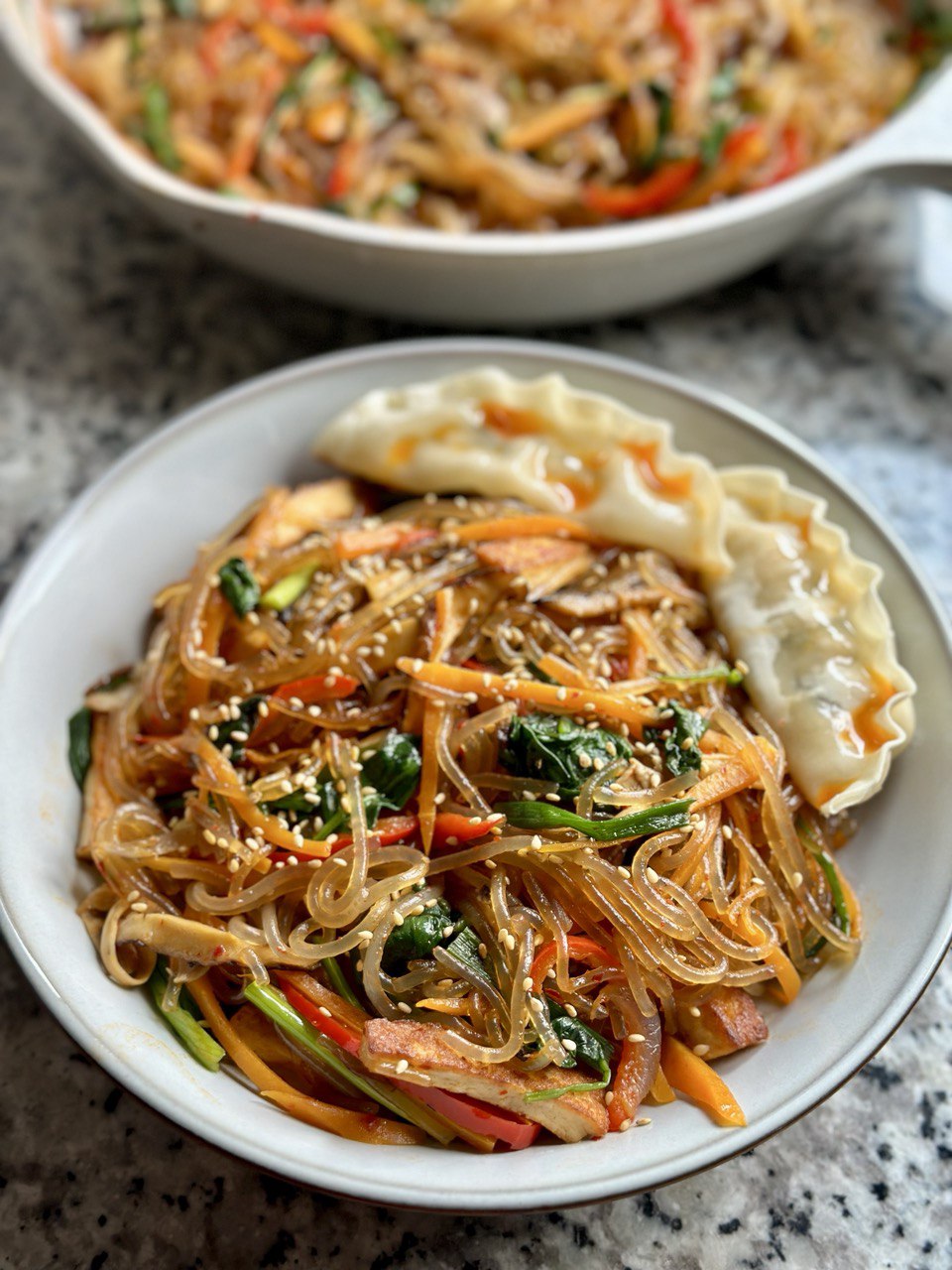 Vegan Korean Japchae