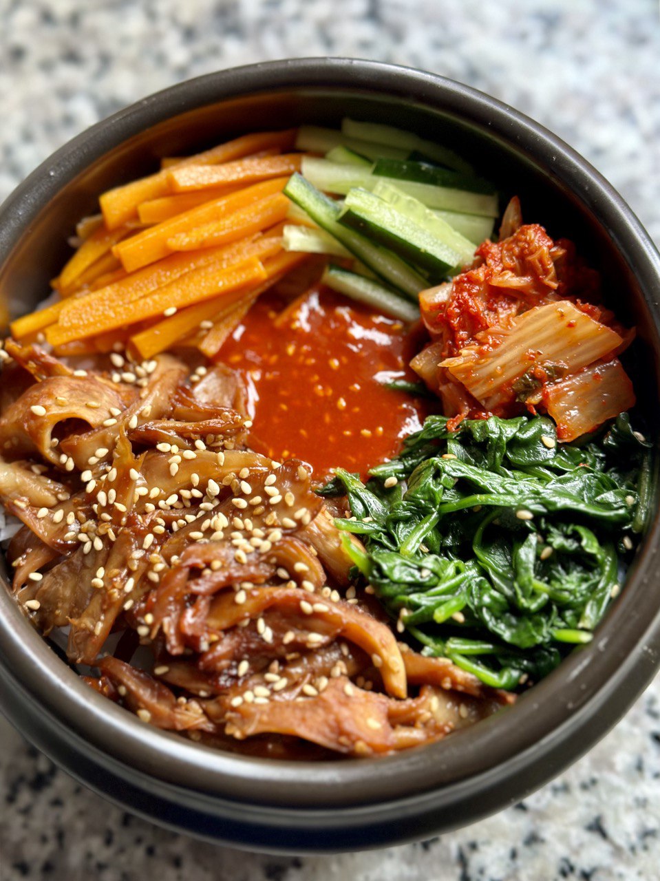 Vegan Korean Bibimbap