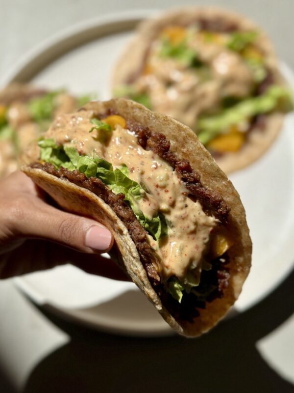 Viral Smashed Cheeseburger Tacos