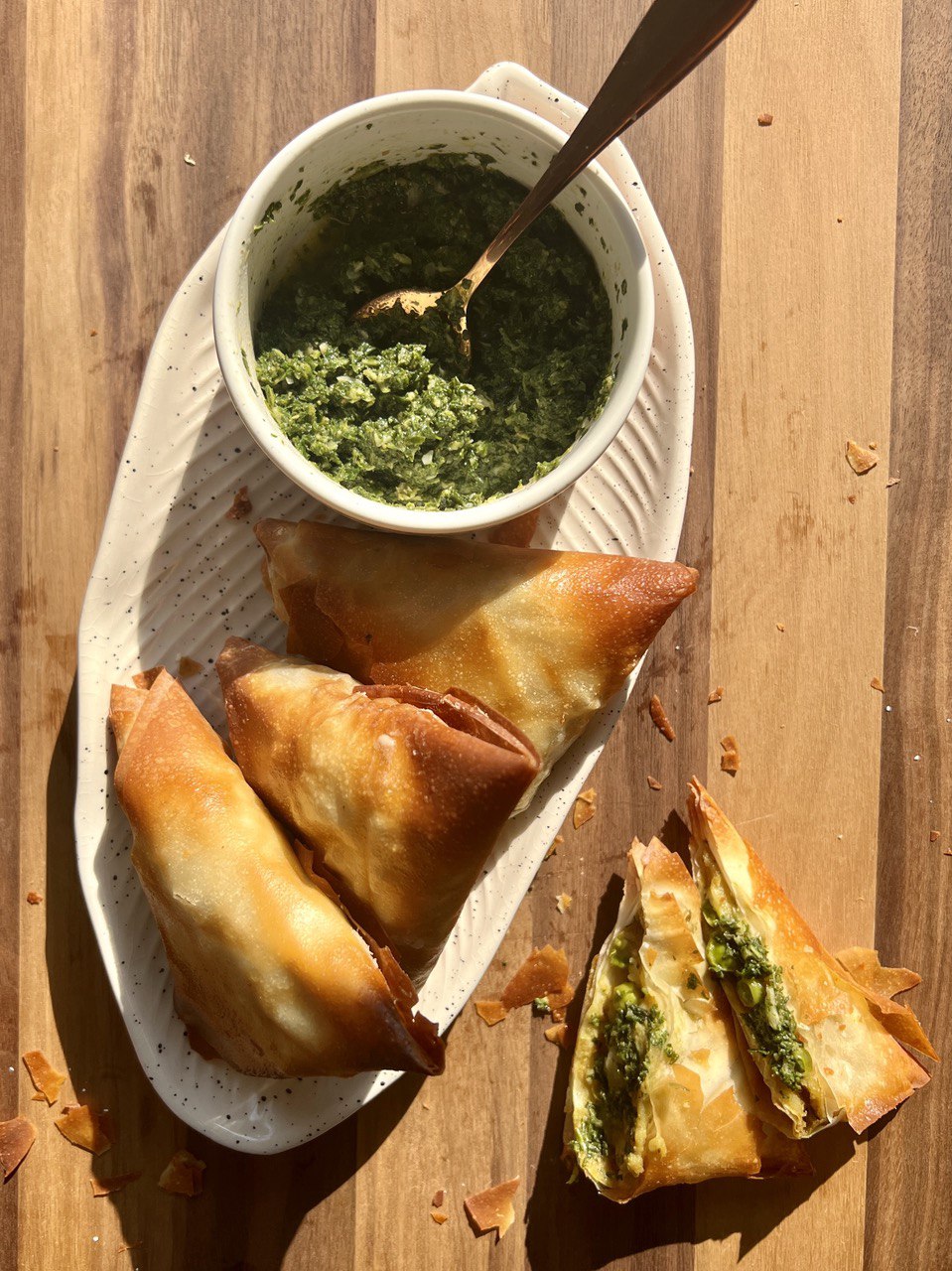 Air Fried Samosas