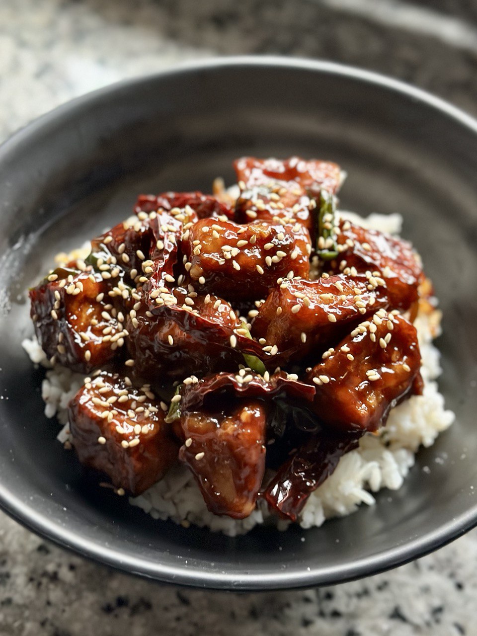 Vegan Mongolian Tofu