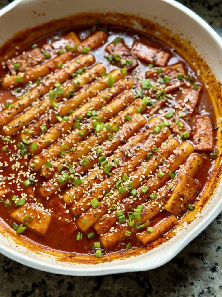 Spicy Korean Tteokbokki