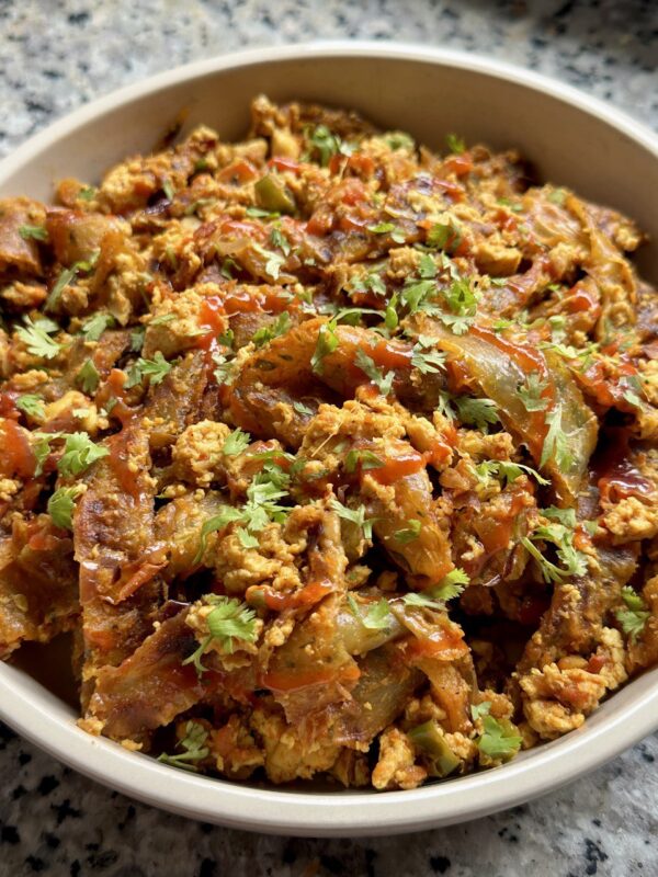 ‘Egg’ Kothu Parotta
