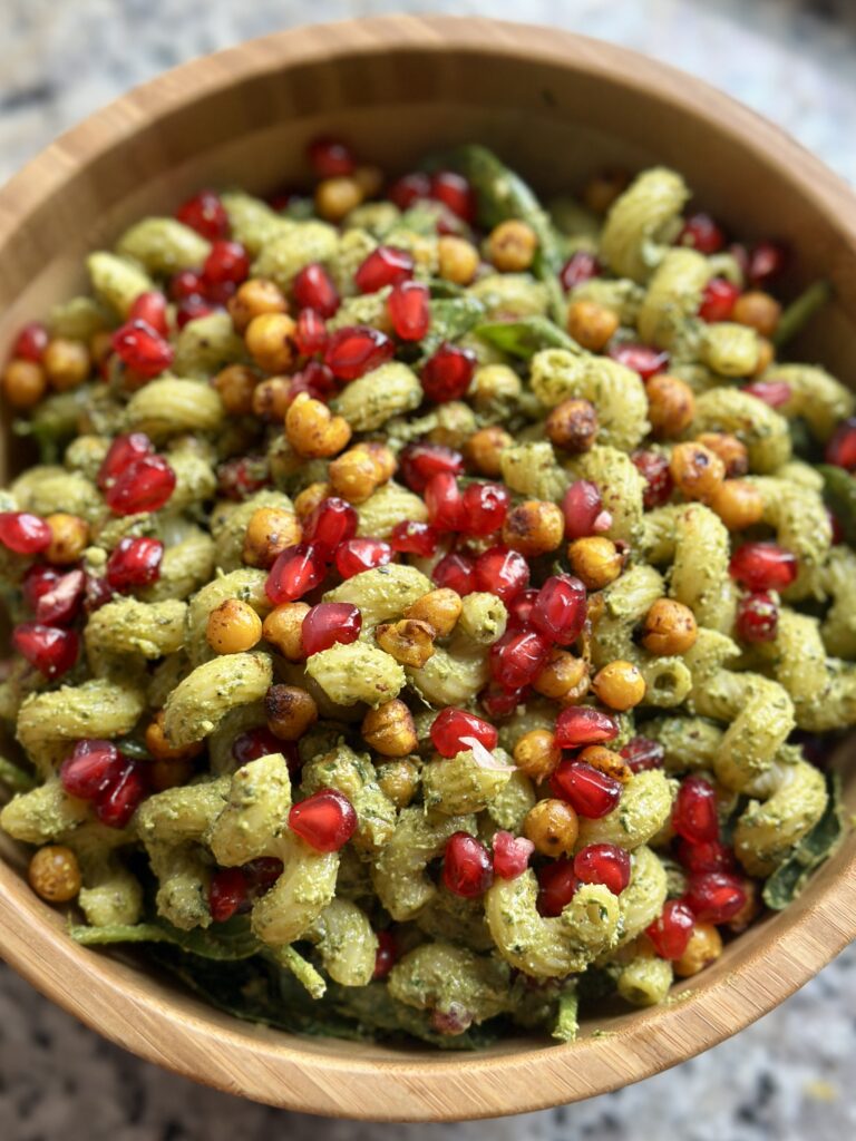 Curry Leaf Pesto Pasta Salad