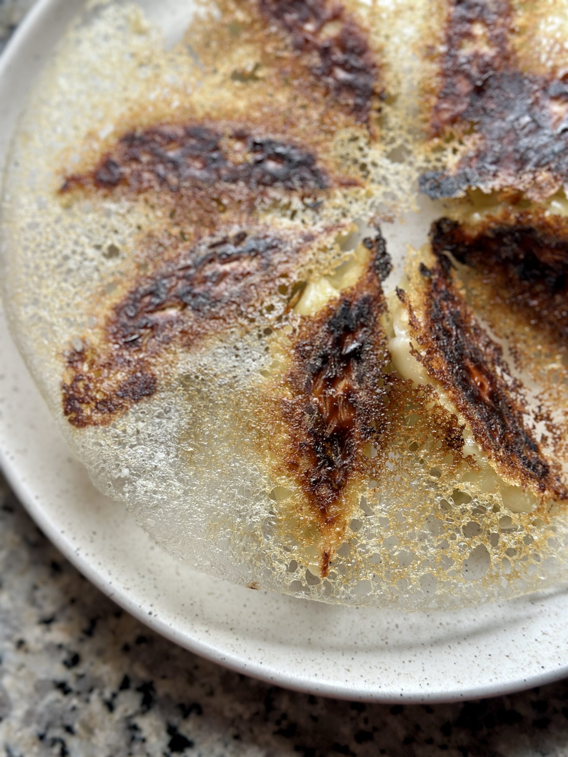 Crispy Snowflake Dumplings