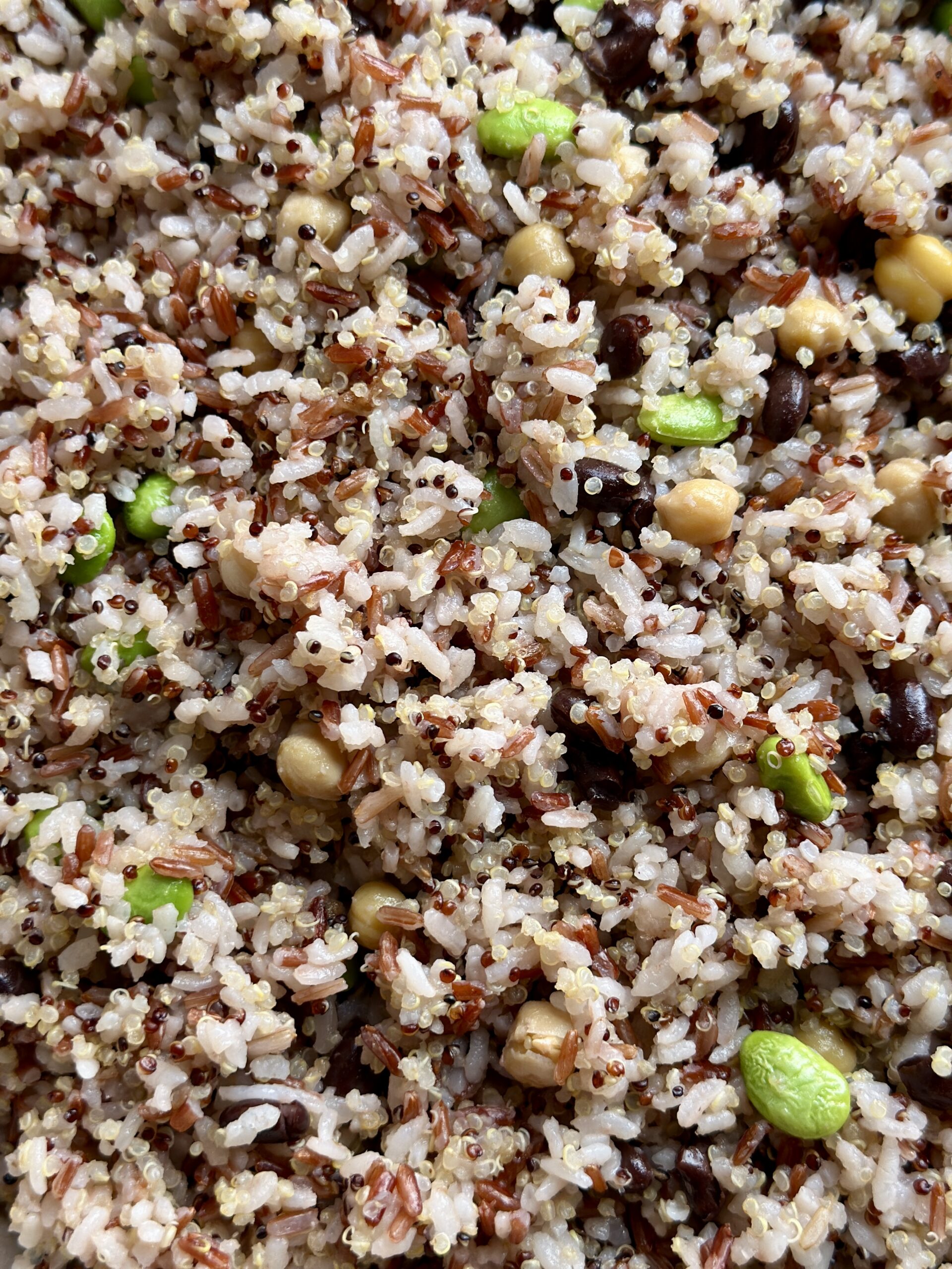 Pretty Multigrain Rice Korean Style Multigrain Rice - Brown Girl Vegan