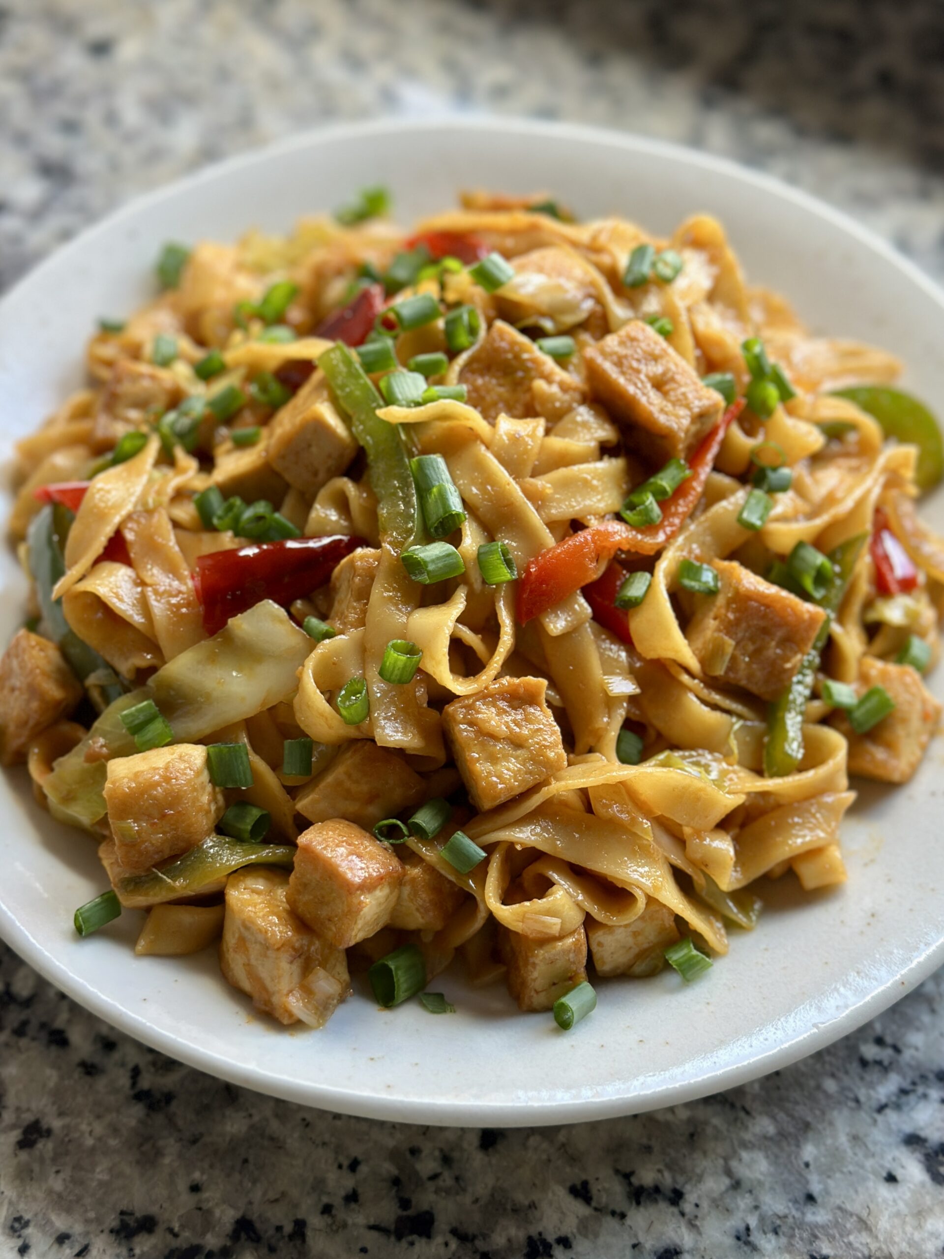 Vegan ‘Paneer’ Manchurian Noodles