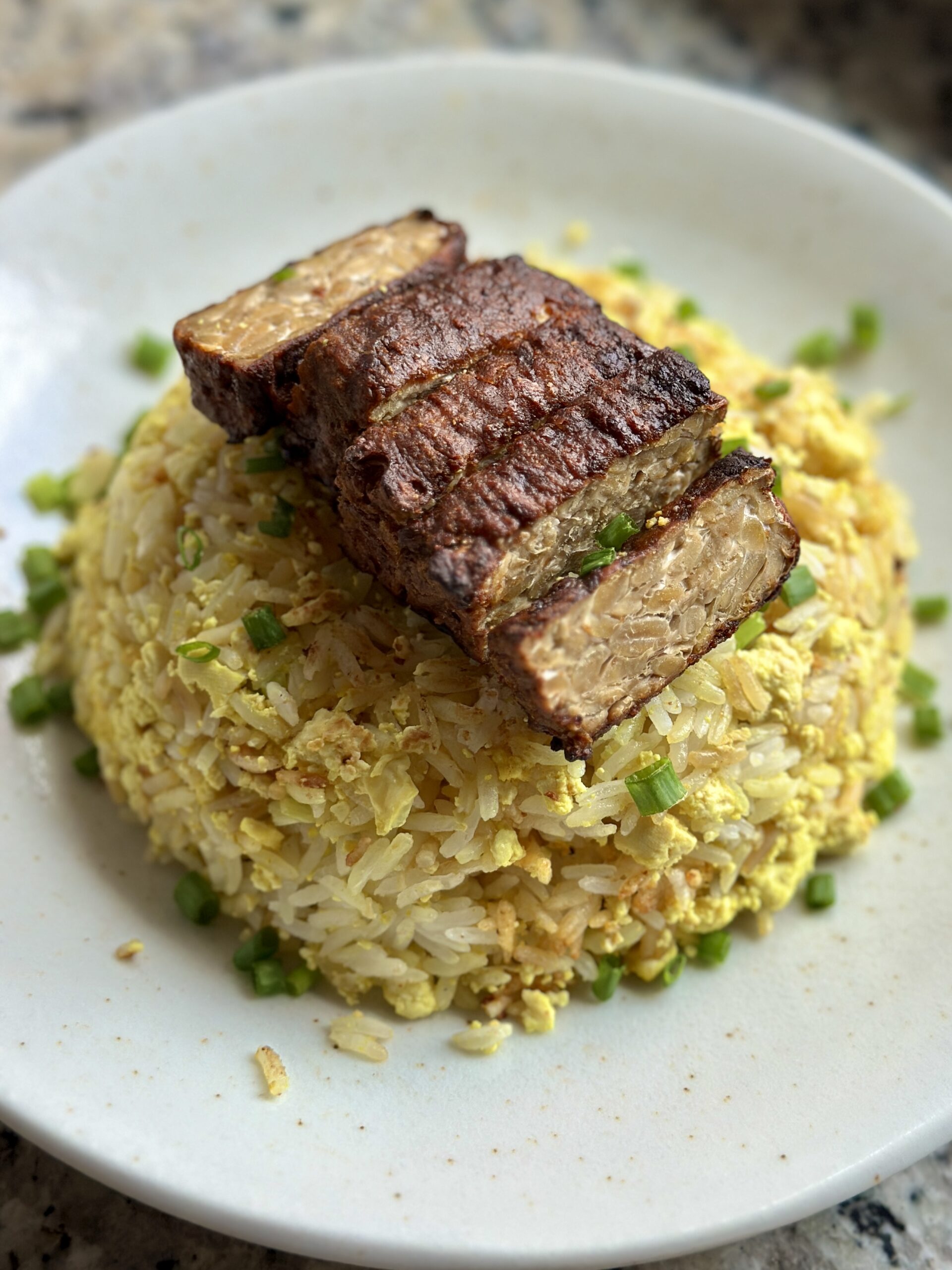 Din Tai Fung ‘Egg’ Fried Rice with Tempeh Chop