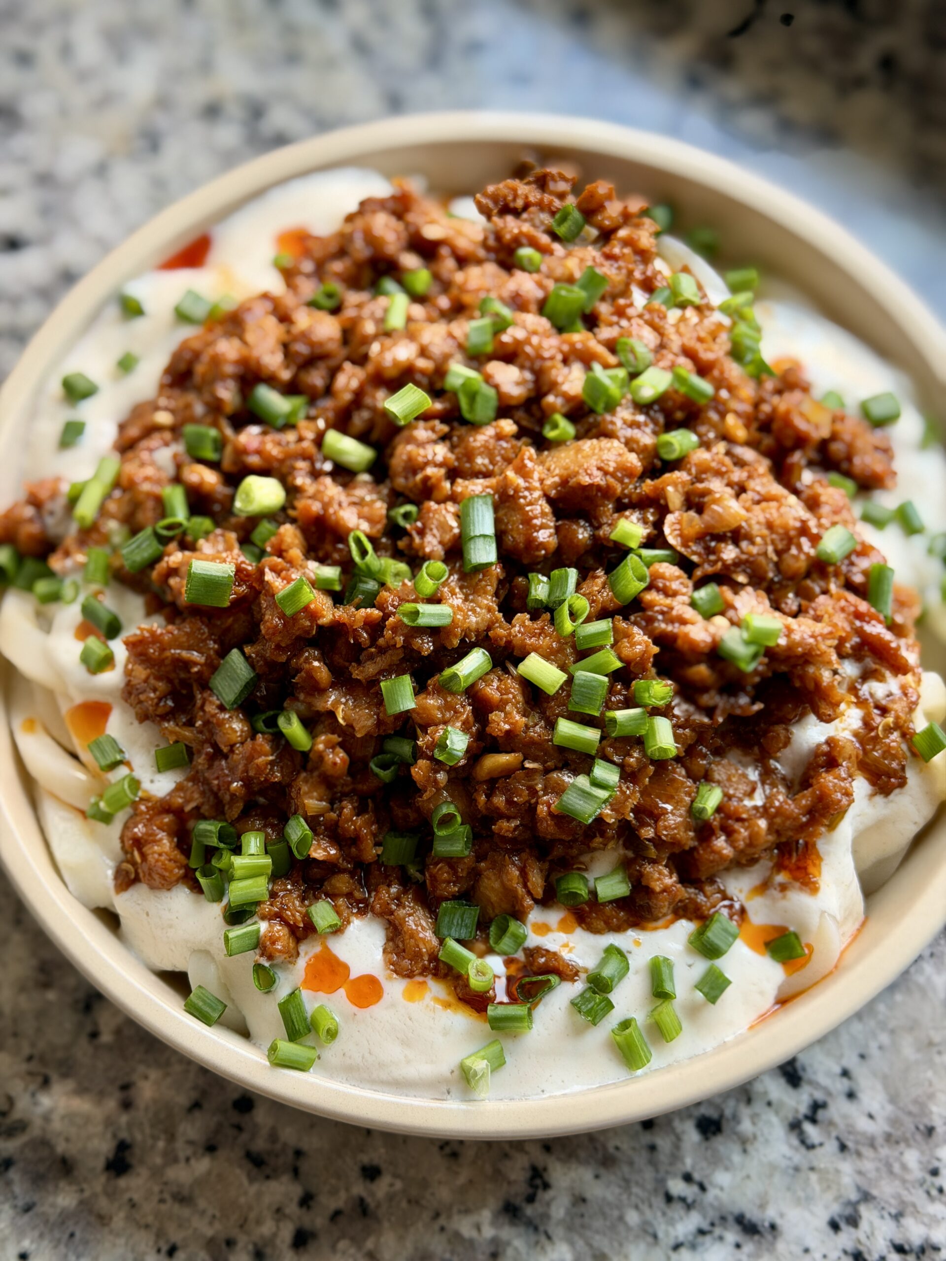Creamy Mapo Tofu Udon