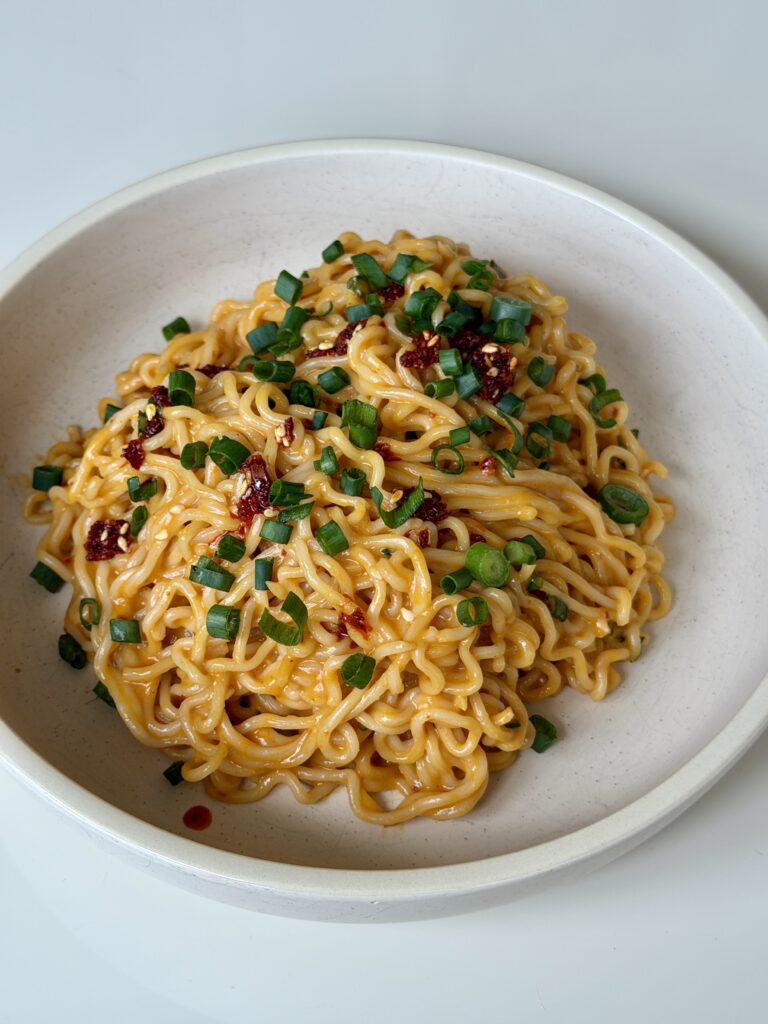 10-min Chili Oil Peanut Noodles