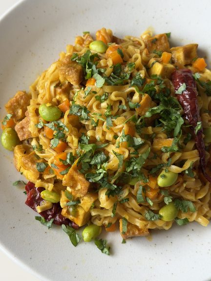 Indian-Style Curry Maggi